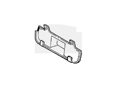 Ford Windstar License Plate - 1F2Z-17A385-CAA