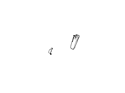 Lincoln 2L1Z-78420A68-AA Hinge - Glass