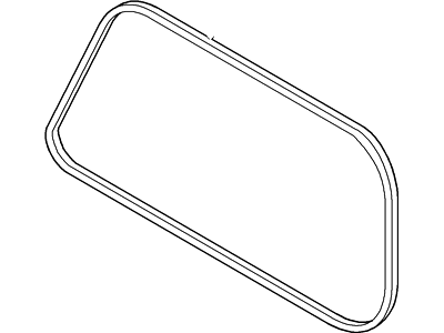 Lincoln 2L1Z-7842084-AA Weatherstrip - Back Window