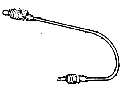 Ford F2TZ-7E395-D Cable Assy - Selector Lever Control