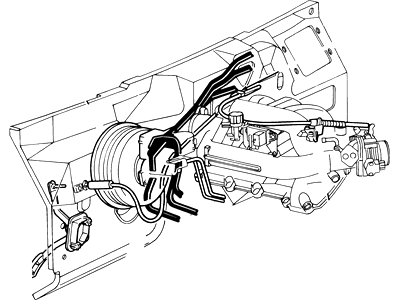 Lincoln F65Z-18472-BB Hose - Heater Water                
