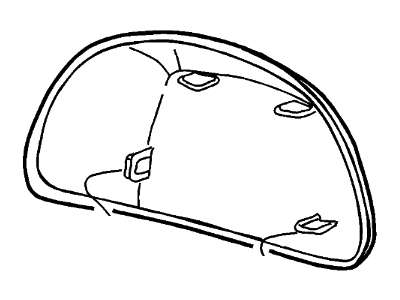 Ford 3C3Z-17D742-CAA Cover - Mirror Housing             