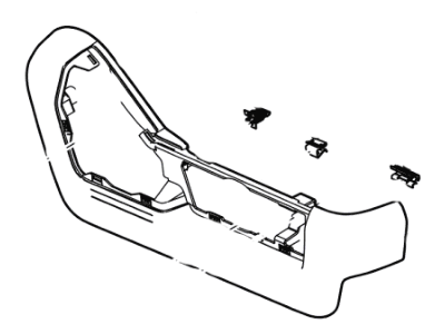Ford AL3Z-1662186-AA Shield Assy
