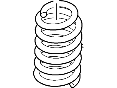 Ford DA8Z-5560-A Spring - Rear
