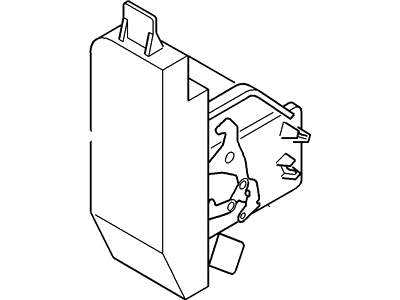 6S4Z-5426413-C Ford Lock Assembly - Door, Driver Side Illustration 1 of 1