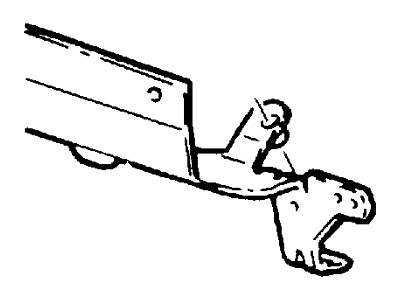 Mercury F5OY3C510A Tube Assembly Bracket