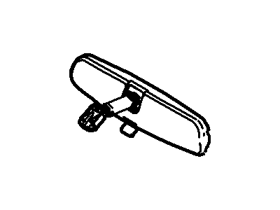 Mercury F5SZ-17700-AA Mirror Assy - Rear View - Inner