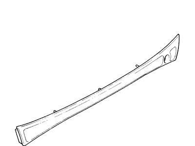 Ford Escort Bumper Reflector - F8CZ-13A565-AA