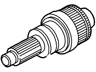 Ford 4C3Z-7061-C Shaft Assy - Front