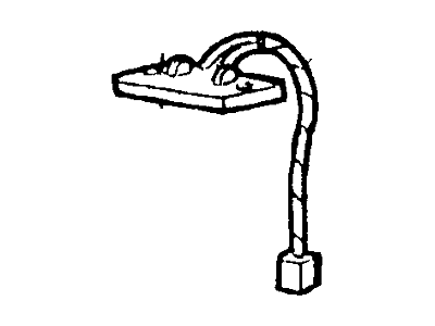 Mercury F5RZ-13550-A License Lamp
