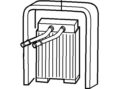 Ford 1L5Z-18658-AA Heater Core Seal