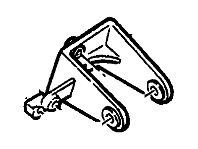 Mercury F8RZ6E042AA Front Bracket