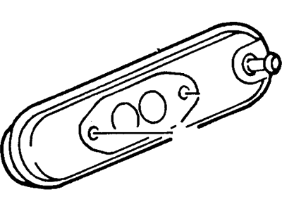 Mercury EGR Cooler - E1TZ9F464A