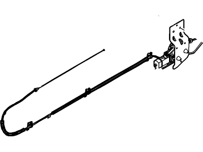 Ford 8C3Z-2523394-A Motor And Linkage Assembly