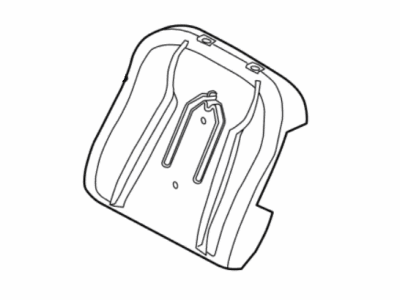 Lincoln 2C6Z-1664810-AA Seat Back Pad