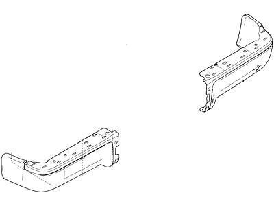 Ford 9L3Z-17906-DCP Bumper Assembly - Rear