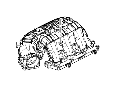 Ford BR3Z-9424-C Manifold Assembly - Inlet, Upper