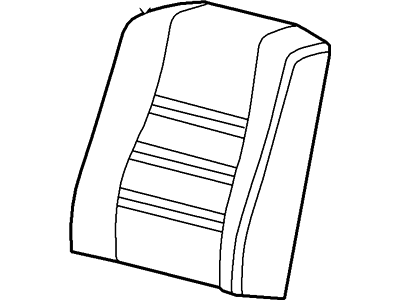 Ford 5C3Z-2666801-AA Pad - Rear Seat Back