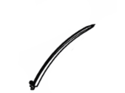 4G7Z-6322297-AA Ford Frame - Door Vent Window Glass, Driver Side Illustration 1 of 1