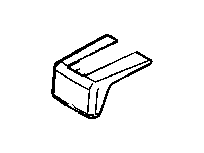 Ford 6E5Z-5461749-CAD Cover - Seat Track, Front