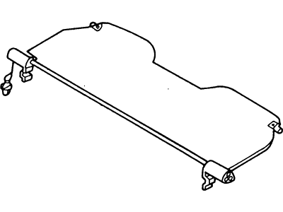 Ford F4CZ7445440AFK Tonneau Cover Assembly Lapis