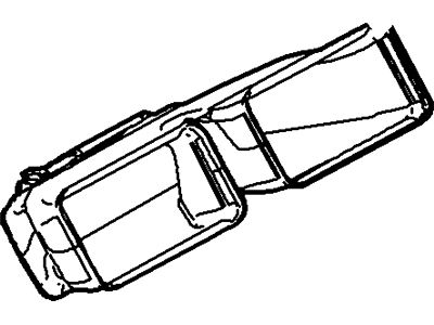 4S4Z-19B680-CA Ford Duct - Air Illustration 1 of 1