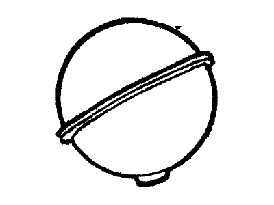 Ford F4TZ-19A566-AA Reservoir - Vacuum                 