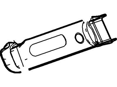 Ford 7C3Z-9A462-B Heat Shield, Passenger Side