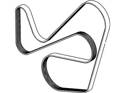 Mercury Serpentine Belt - 8L8Z-8620-F