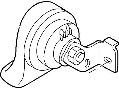 Mercury 5L8Z-13832-CA Horn Assy - Low Pitch