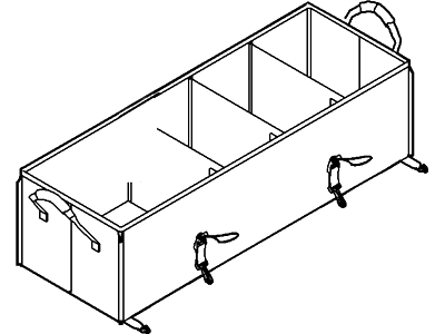 Ford AE5Z-78115A00-A Compartment Assy - Rear Stowage