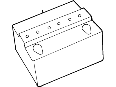 Mercury F8CZ-10A687-AB Battery Cover