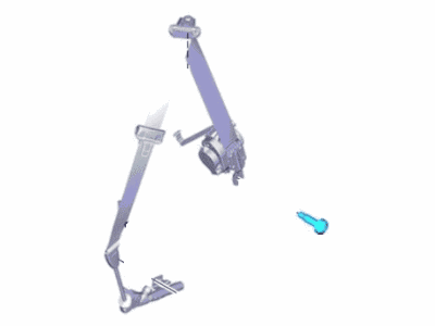 Ford JR3Z-76611B08-BA Pretensioner - Seat Belt Retractor
