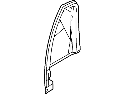 Ford 2L1Z-7825380-BA Glass - Door, Passenger Side