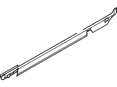 2002 Lincoln Navigator Weather Strip - 2L7Z-7825596-AB
