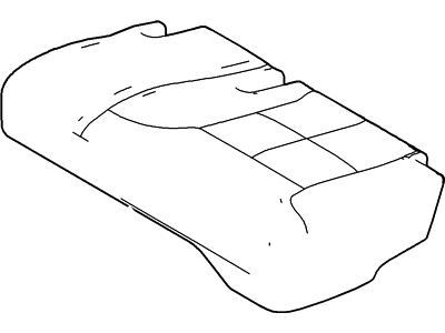 Lincoln 7A1Z-7863805-AC Cover Assy - Rear Seat Cushion