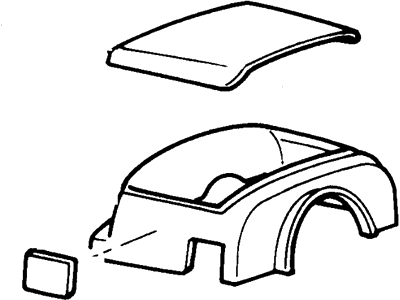Ford F32Z3530C Shroud