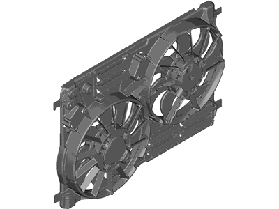 Lincoln EJ7Z-8C607-B Motor And Fan Assy - Engine Cooling
