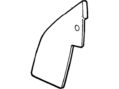 Lincoln F8VZ17K709BA Mirror Cover