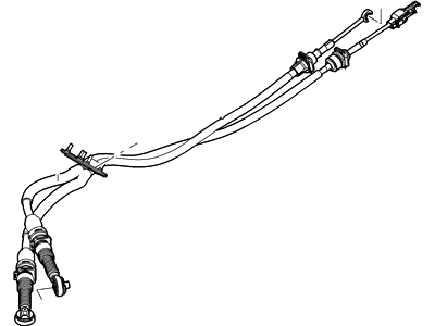 Mercury 6E5Z-7E395-D Shift Control Cable