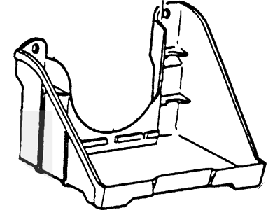 Ford F7UZ-10732-B Support - Battery Tray             