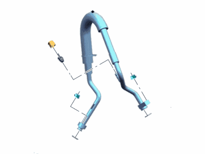 2020 Ford Mustang A/C Hose - JR3Z-19D742-A