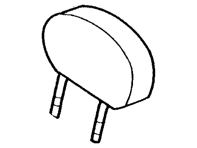 Mercury XF5Z12611A08BAA Headrest Assembly