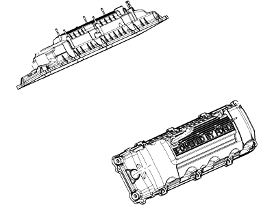 Ford BC3Z-6582-A Cover - Cylinder Head, Driver Side BC3Z-6582-A Ford Cover - Cylinder Head, Driver Side Illustration 1 of 1