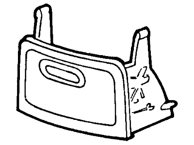 Ford F58Z16044G38B Panel - Console