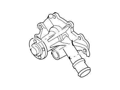 Ford 3R3Z-8501-BB Pump Assy - Water