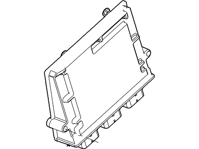 Ford Focus Engine Control Module - AS4Z-12A650-BGA