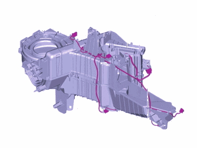 HC3Z-19850-D Ford Evaporator Assembly Illustration 1 of 1