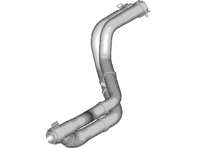 Lincoln DP5Z-18472-A Hose - Heater Water