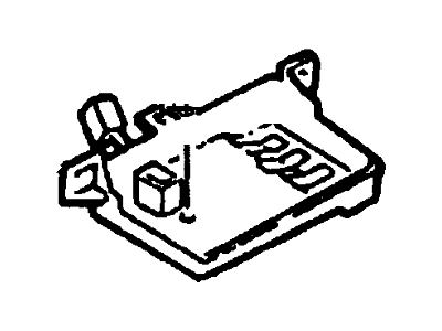 Ford F6RZ9D665AD Vapor Canister Bracket